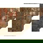 Modern Handknotted Multicolor Rug