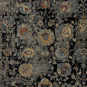 Traditional Handknotted Black Wool Rug